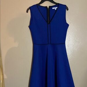 Reed Elegant Blue Sleeveless Dress